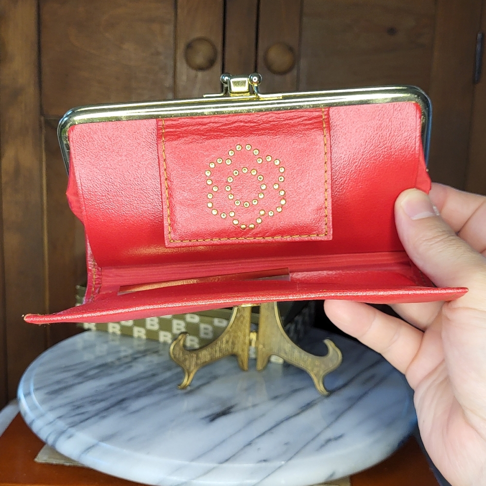 Buxton Coral Women's Clutch Wallet - Picture 3 of 17